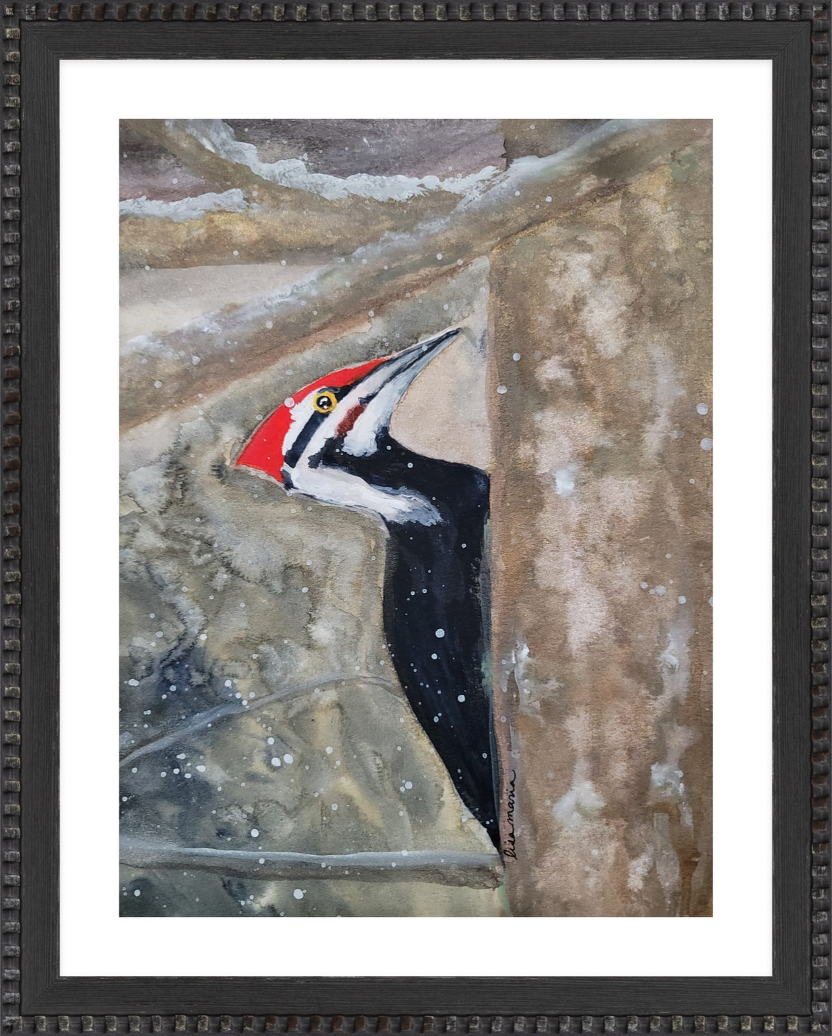 Red at the Forest's Edge - Limited Edition Print