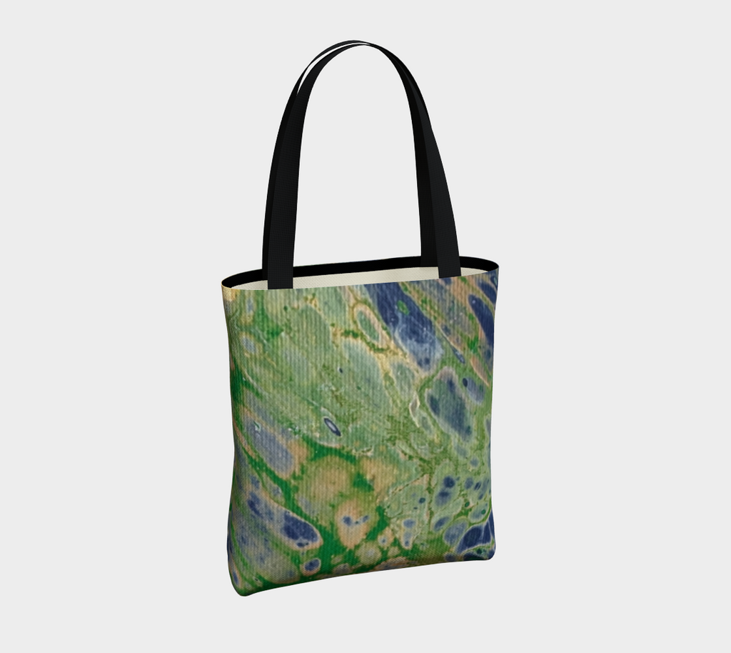 Verdant Summit Fine Art Handbag