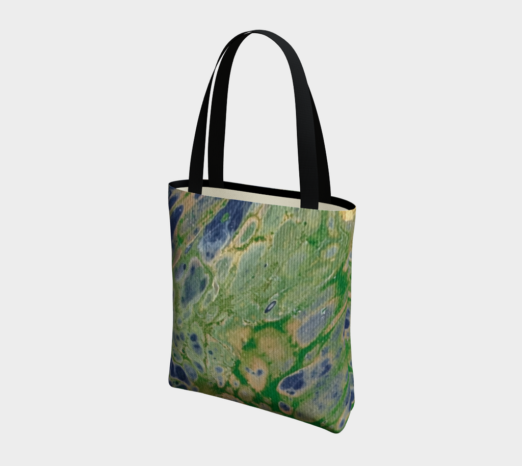 Verdant Summit Fine Art Handbag