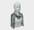 Copper Vein Agate Silk Scarf