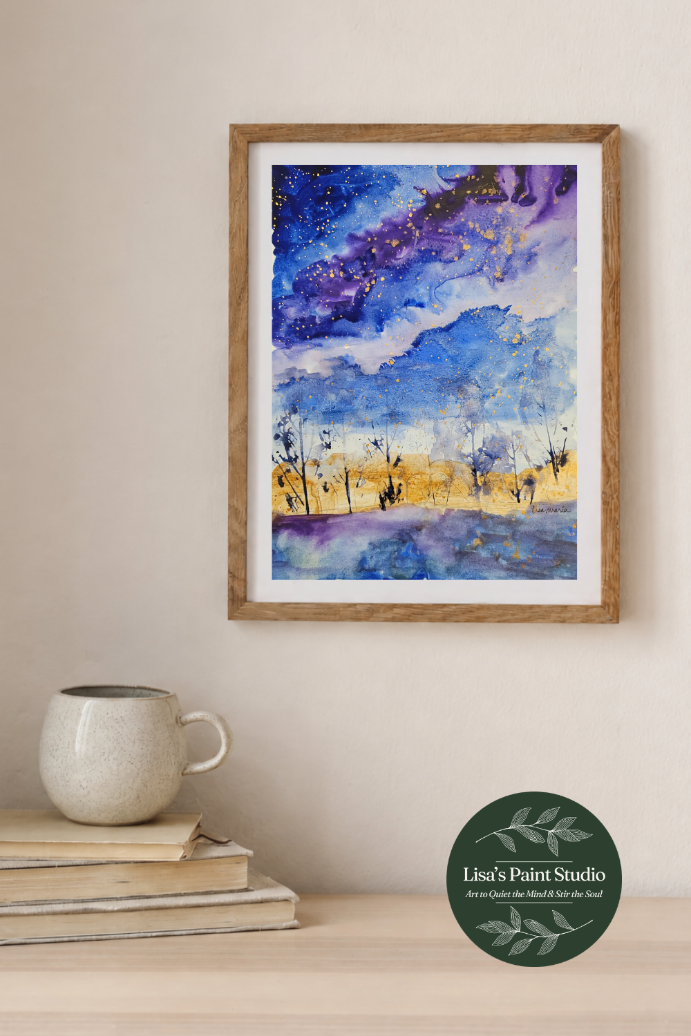 Golden Hour – Fine Art Watercolor Print