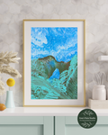 Mountain River Surge - Original Paint Pour