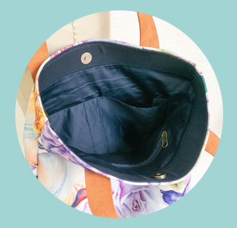 Alpine Eddy Fine Art Handbag