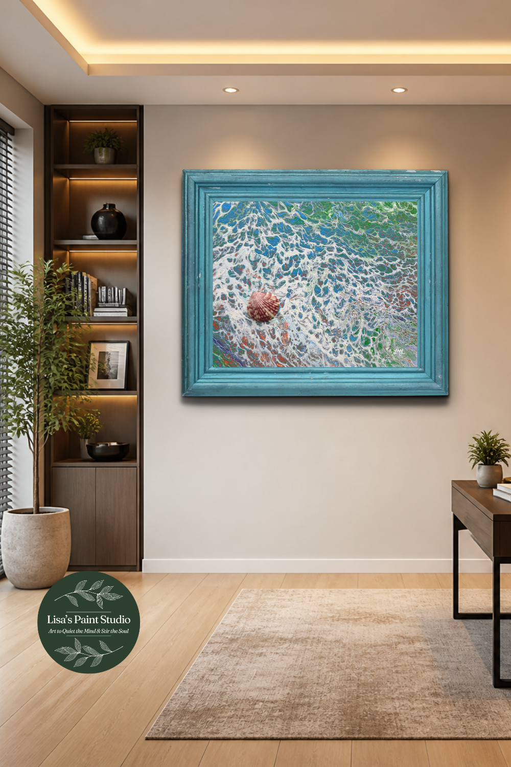Coastal Tide Seashell - Fine Art Print