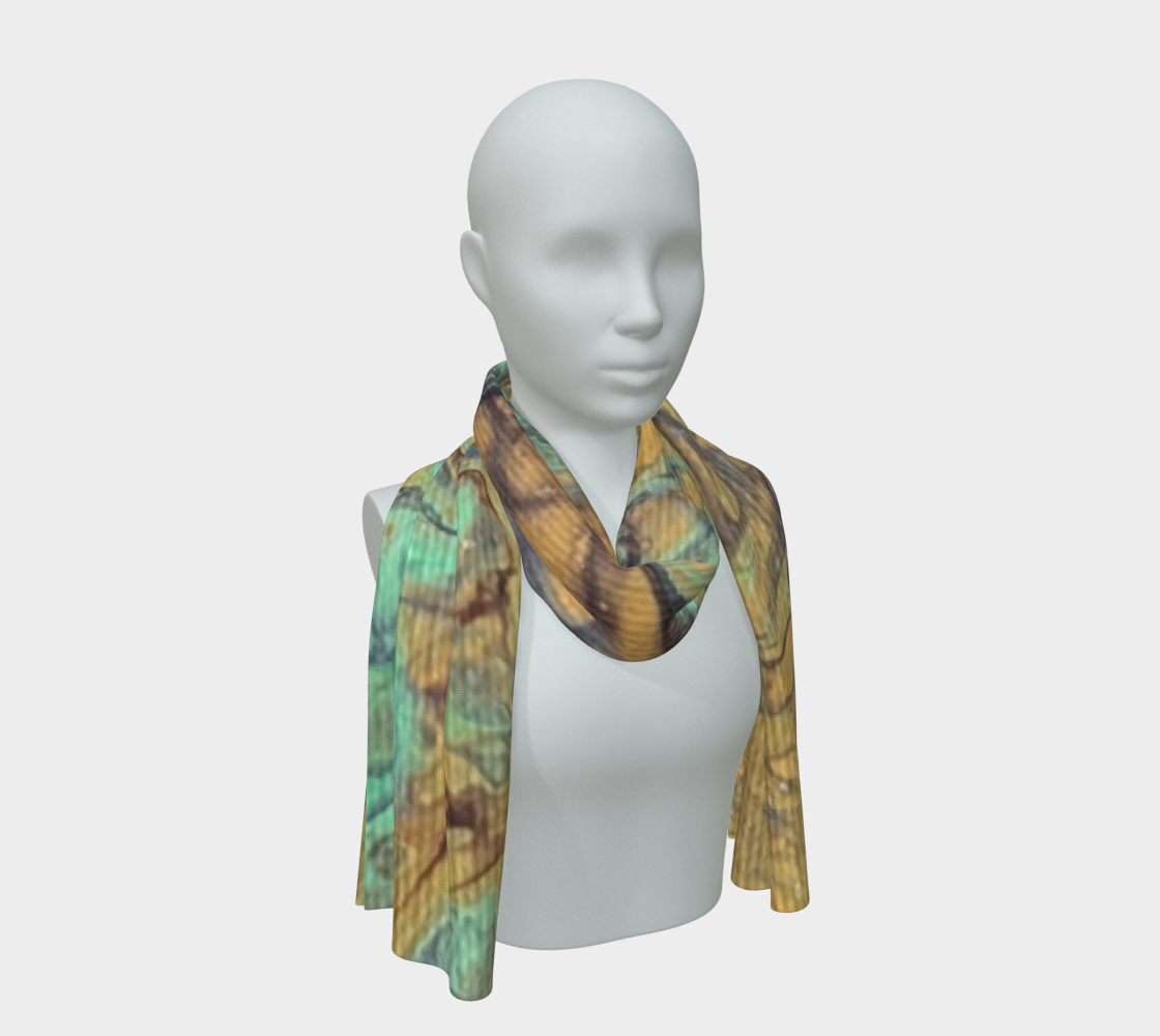 Alpine Eddy Silk Scarf
