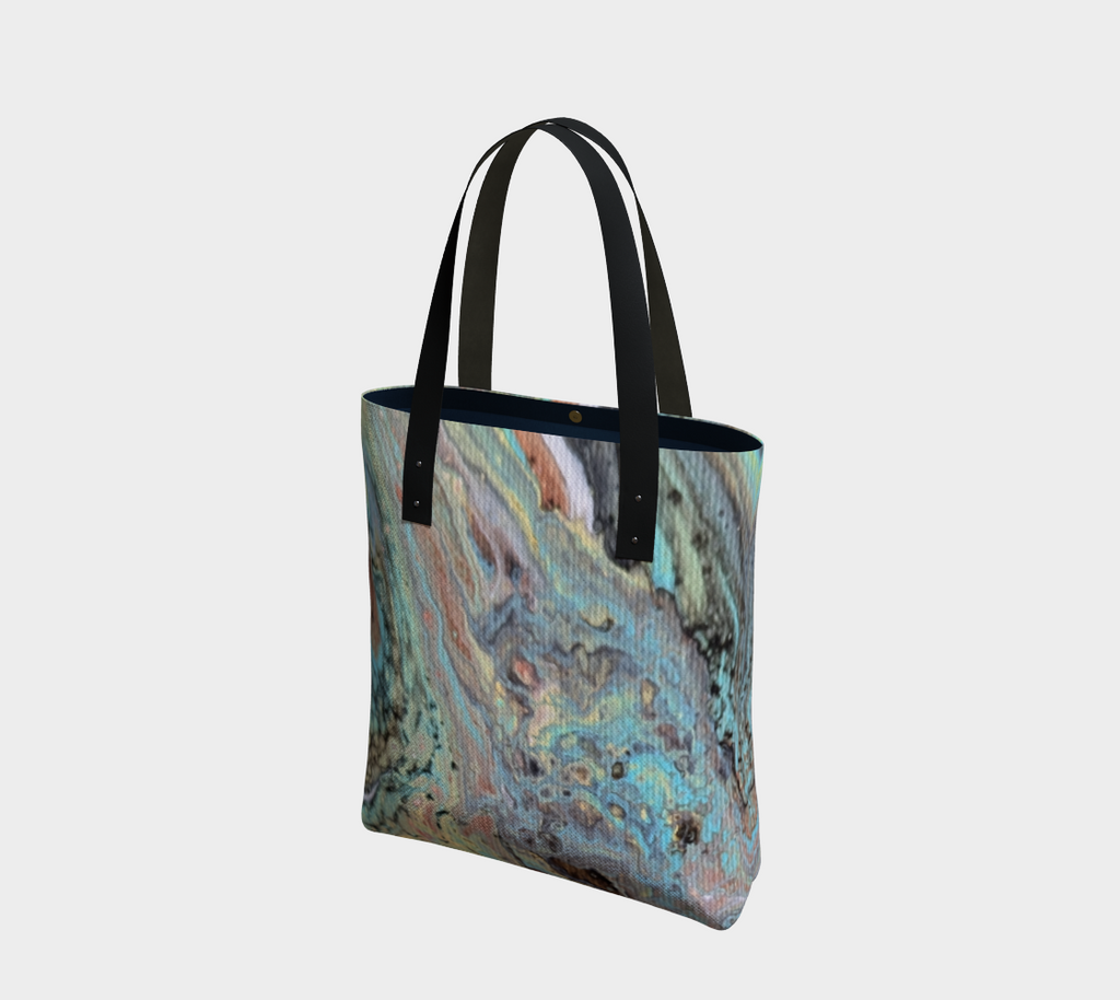 Copper Vein Agate Fine Art Handbag