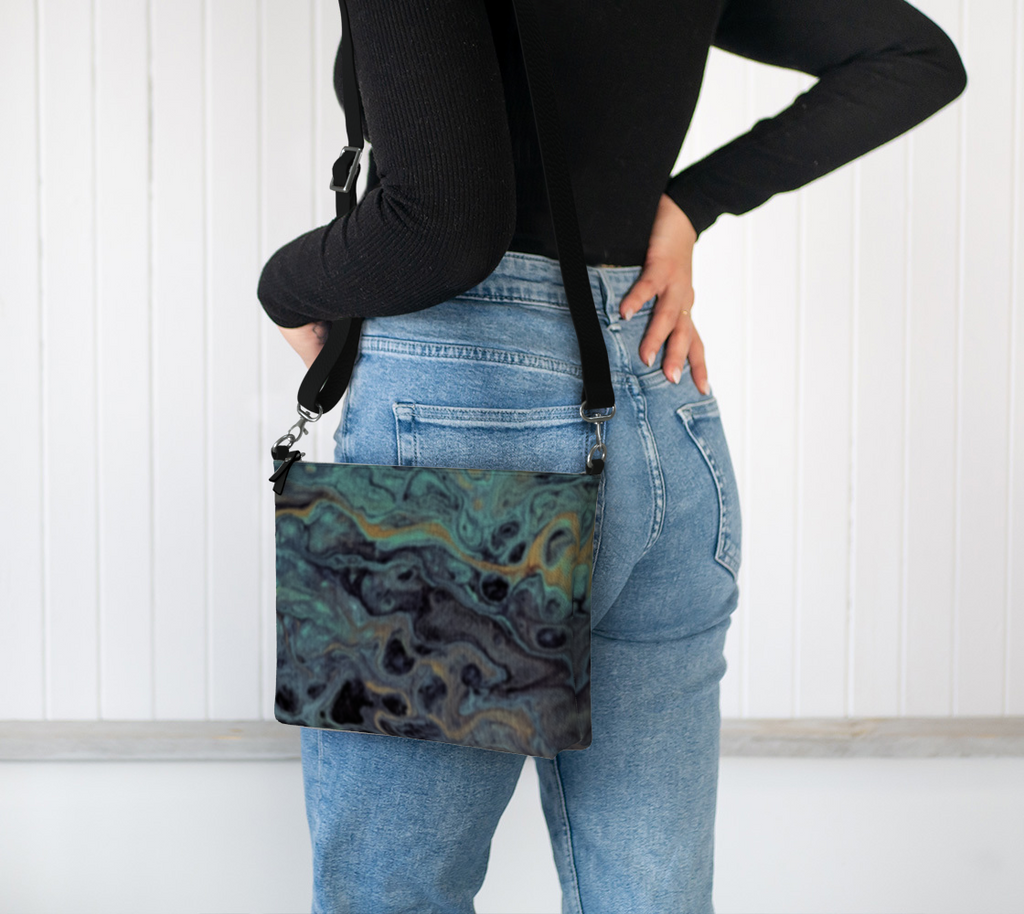 Swift River Vegan Leather Crossbody Purse