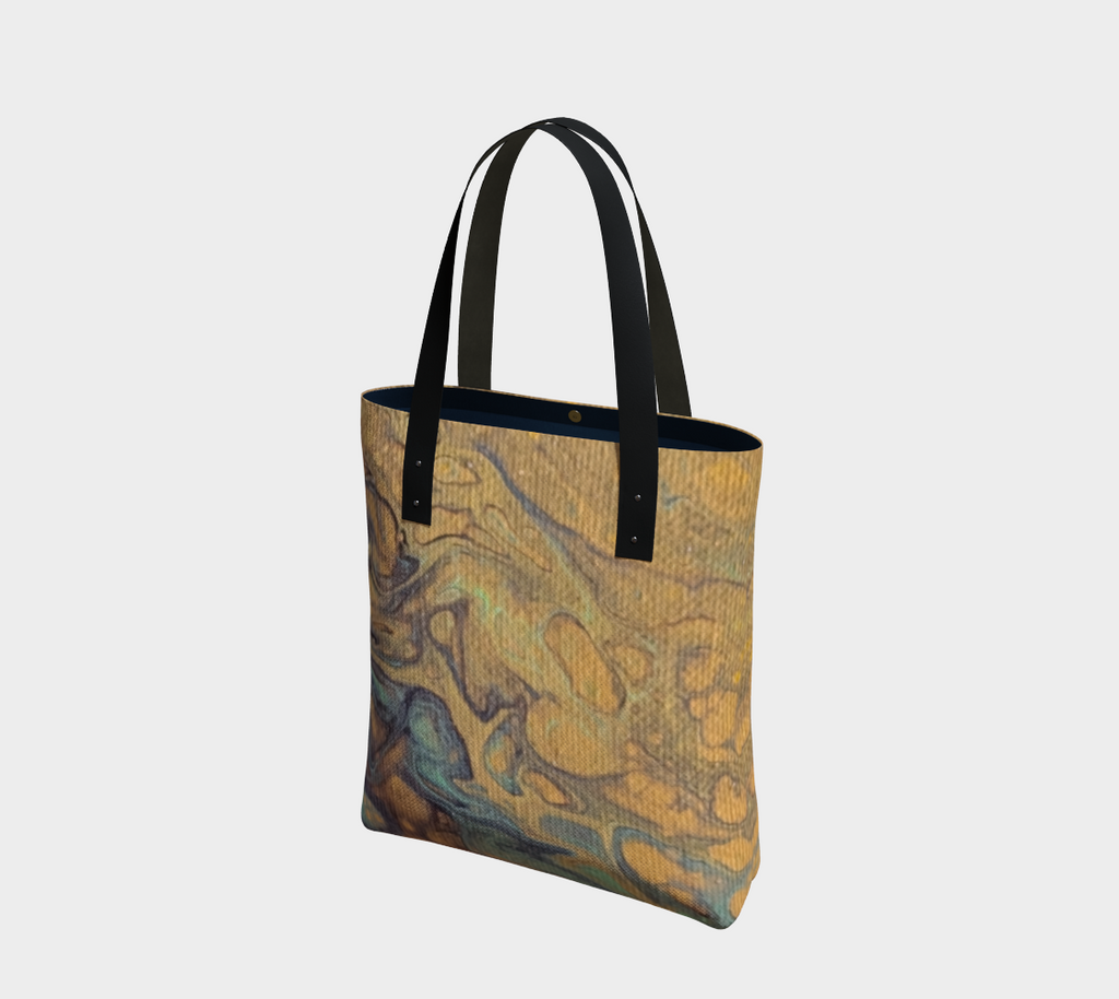Golden Shores Fine Art Handbag