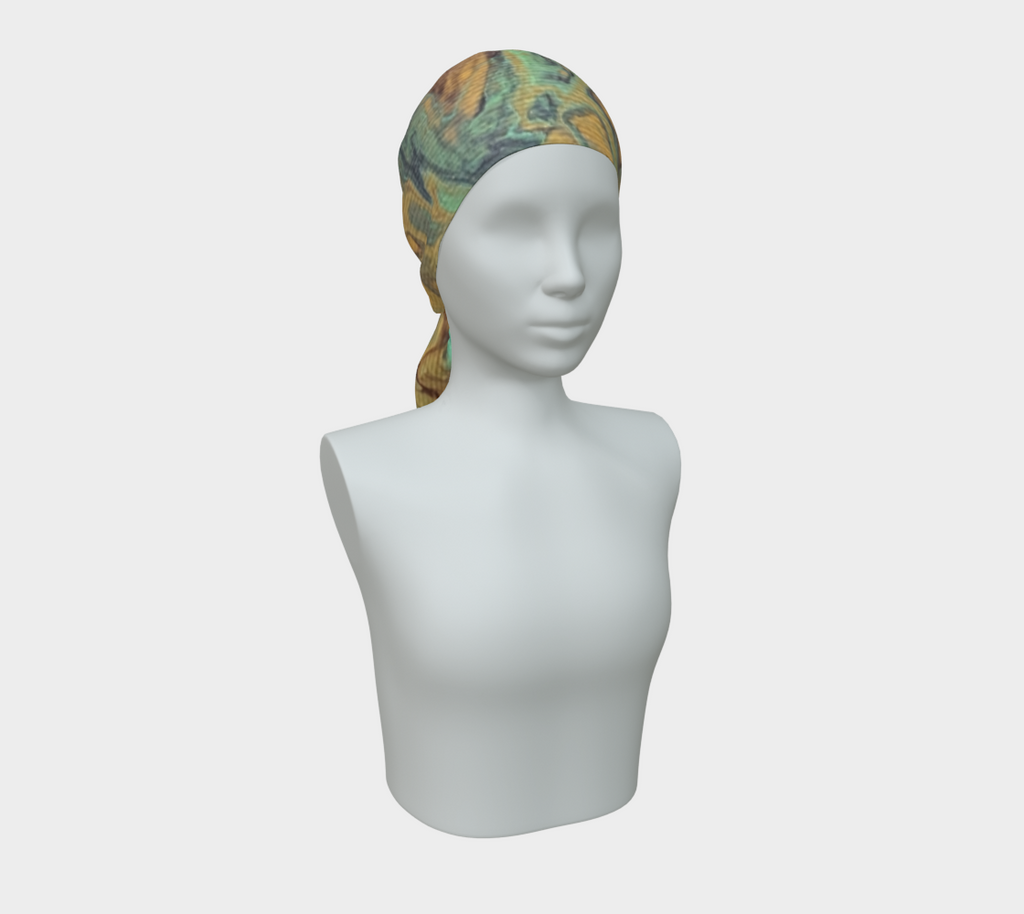 Alpine Eddy Silk Scarf
