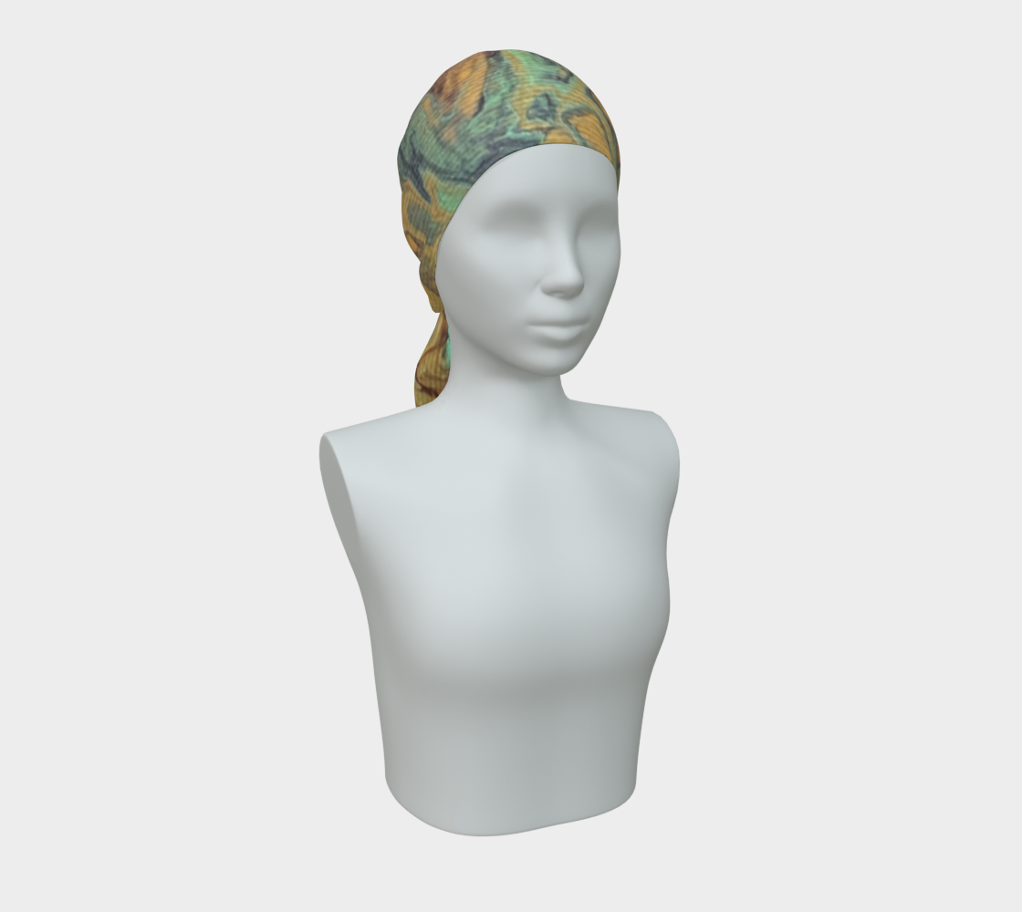 Alpine Eddy Silk Scarf